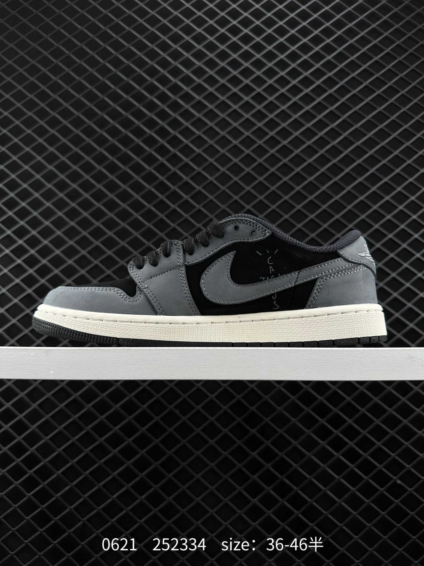 Fragment Design x Travis Scott x Nike Air Jordan 1 Low OG SP”Military Blue”